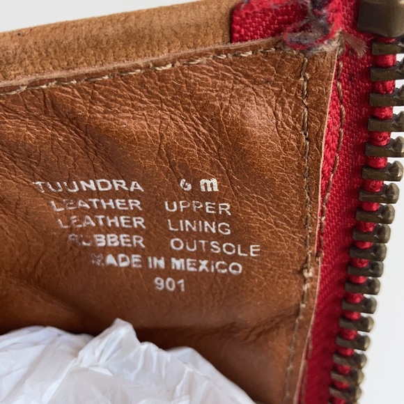 Steve Madden Tuundra lace up back zip camel ankle boot granny paddock boot - Picture 10 of 16